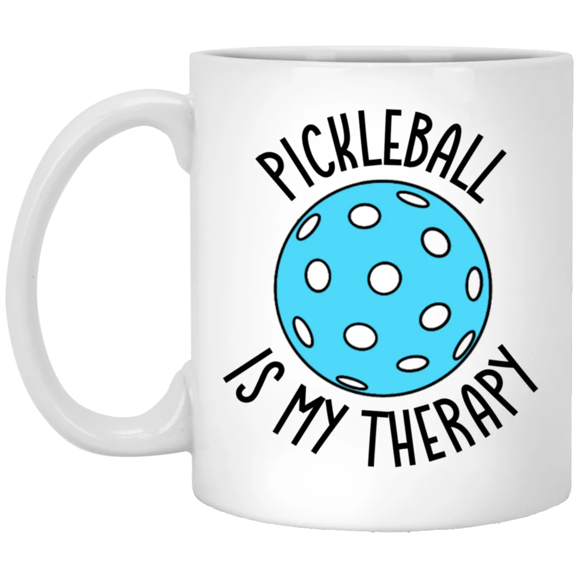 Pickleball Mug Pickleball Therapy Coffee Cup Pickleball Gift Sport Coach Pickleball Coffee Cup Pickleball Mom Pickle Baller