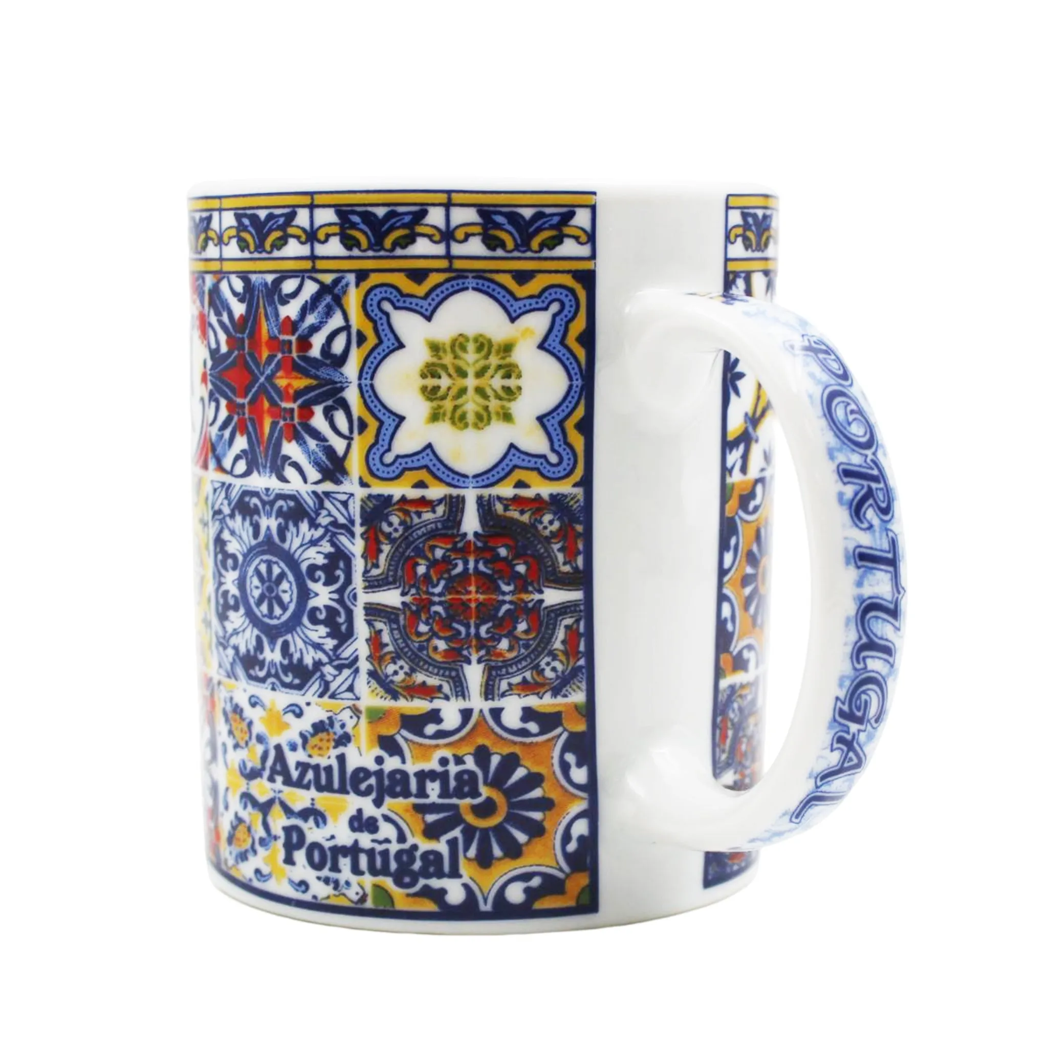 Portuguese Ceramic Tile Azulejo Coffee Mug Souvenir - Various Designs