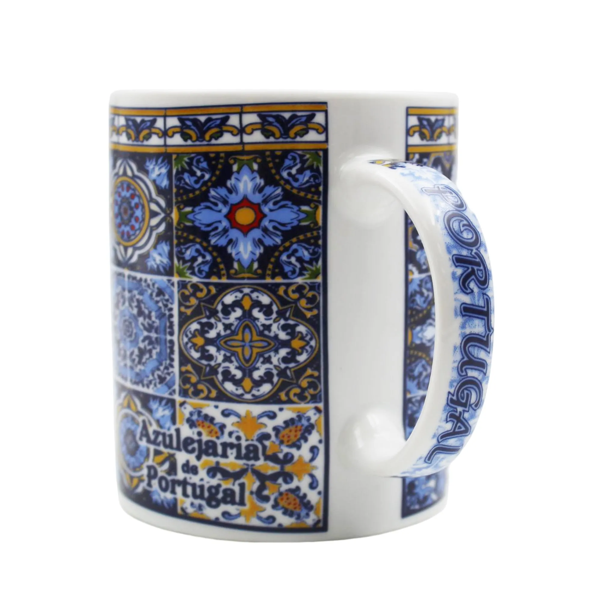 Portuguese Ceramic Tile Azulejo Coffee Mug Souvenir - Various Designs