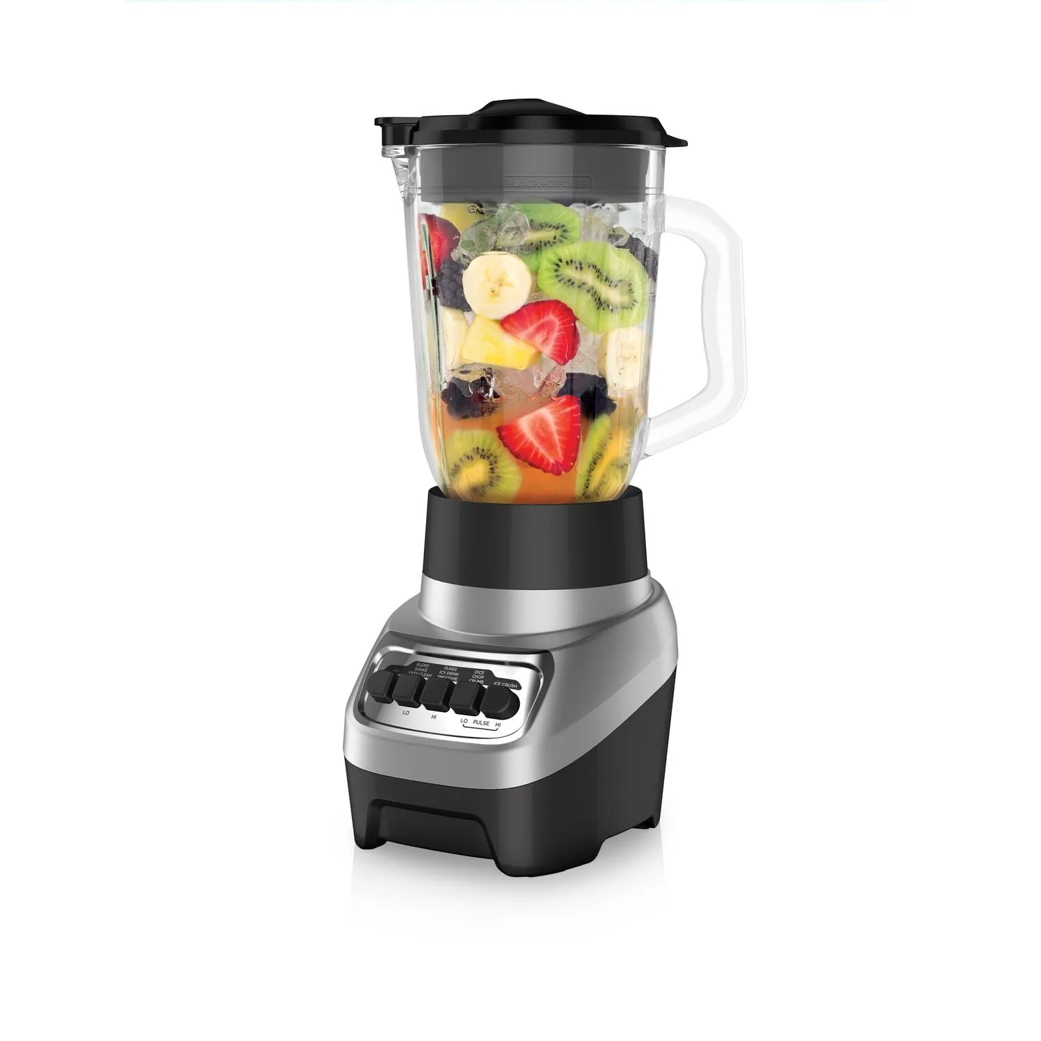 PowerCrush Countertop Blender, 6-Cup Glass Jar, 4 Speed