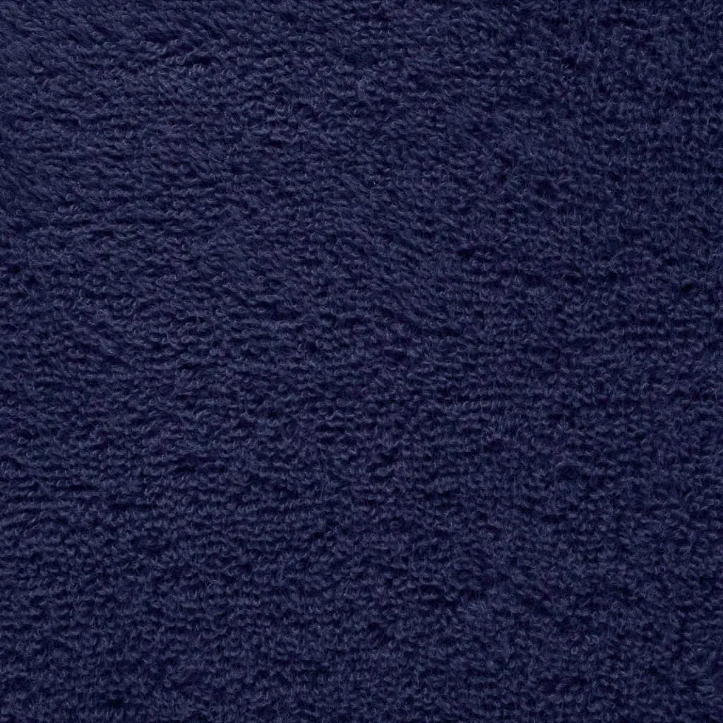 Premium Bath Towels 10pcs Navy Blue 100x150cm 600gsm 100% Cotton