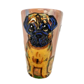 Pug Tall Latte Mug