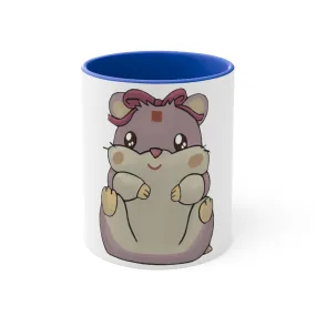 Purple Hamster 11oz Accent Mug