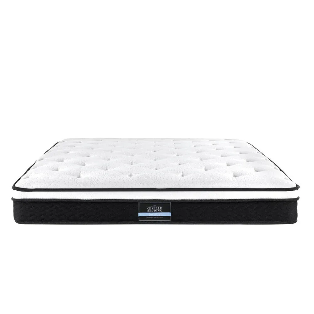 Queen Package | Fion Boucle Storage Bed & Bonita Euro Top Mattress (Medium Firm)