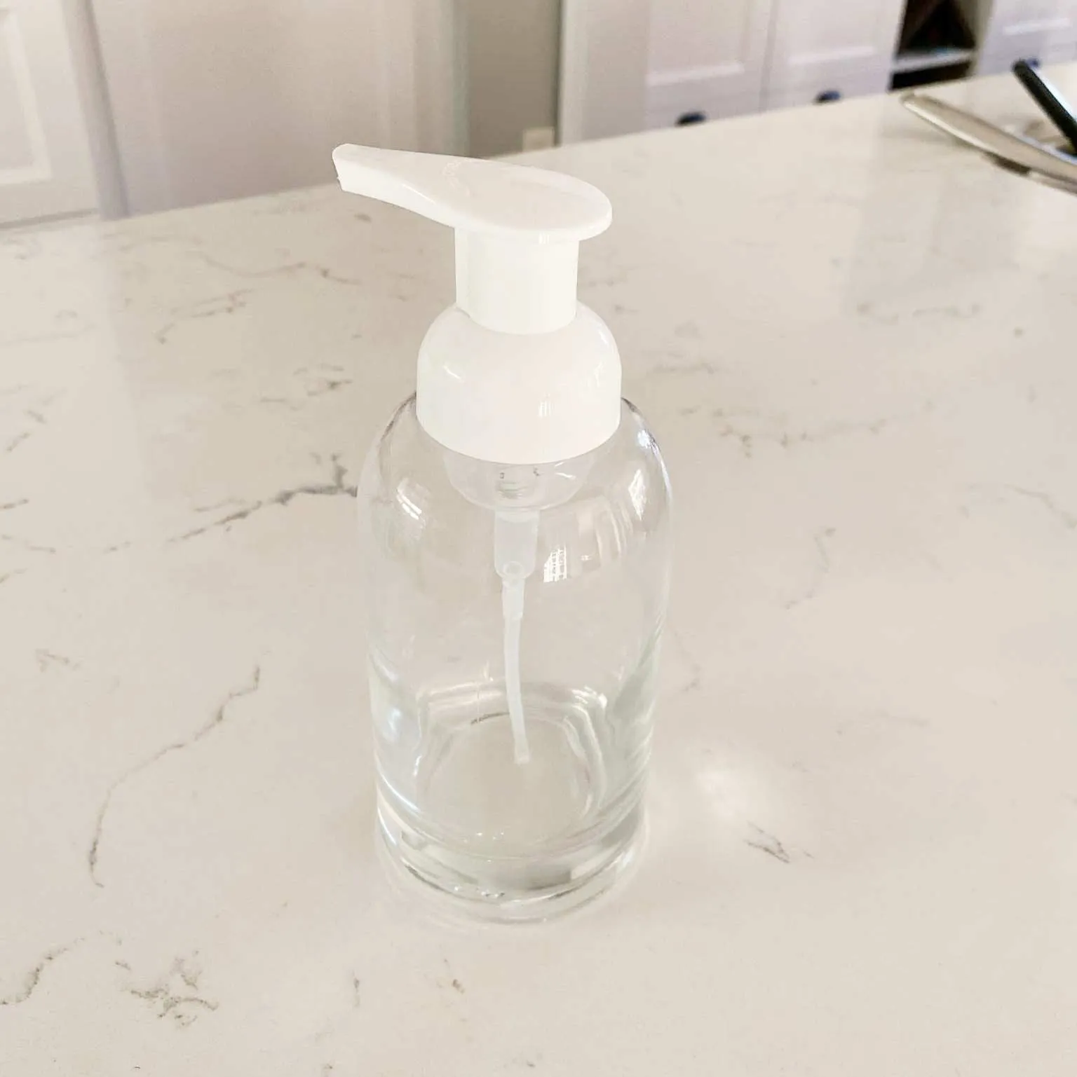 Refillable Glass Foaming Hand Soap Bottle