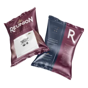 Reunion Coffee Roasters French Roast Coffee Fraction Packs, 24 x 2.5 oz