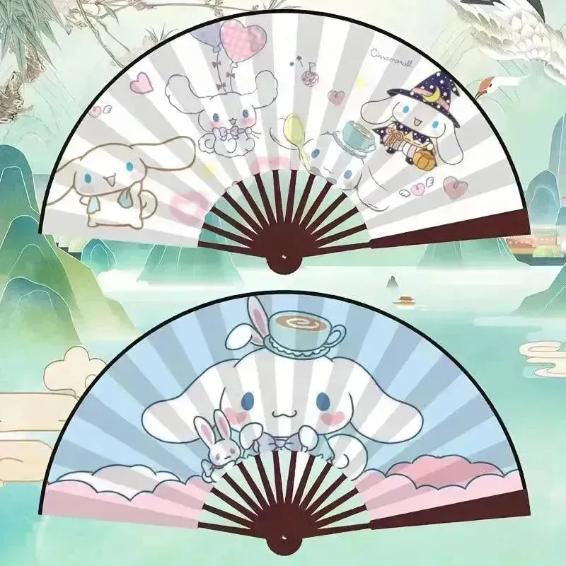 Sanrio Kuromi & My Melody Folding Fans