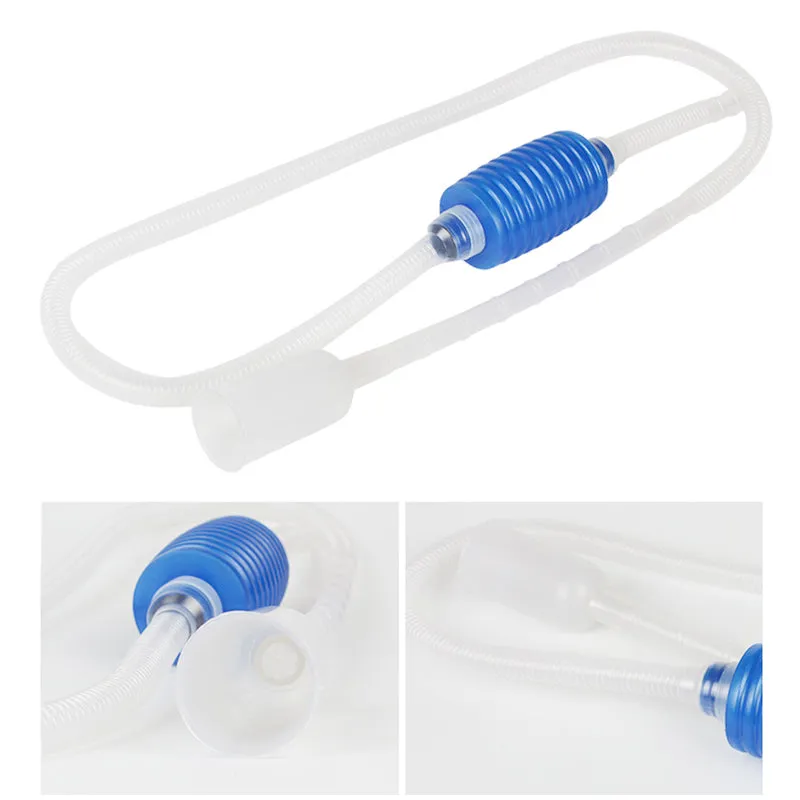 Semi-automatic Aquarium Vacuum Siphon Pump Cleaner