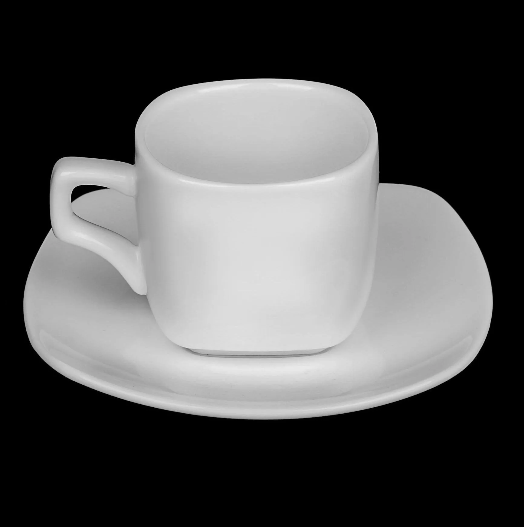 Set Of 6 White Coffee Cup 3 Oz | 90 Ml