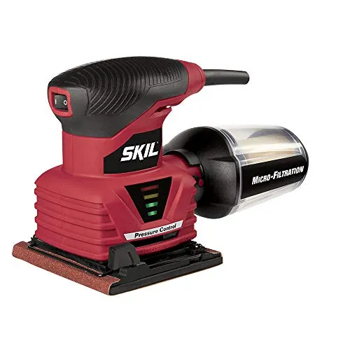 SKIL 2.0 Amp 1/4 Sheet Palm Sander with Pressure Control