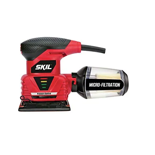 SKIL 2.0 Amp 1/4 Sheet Palm Sander with Pressure Control