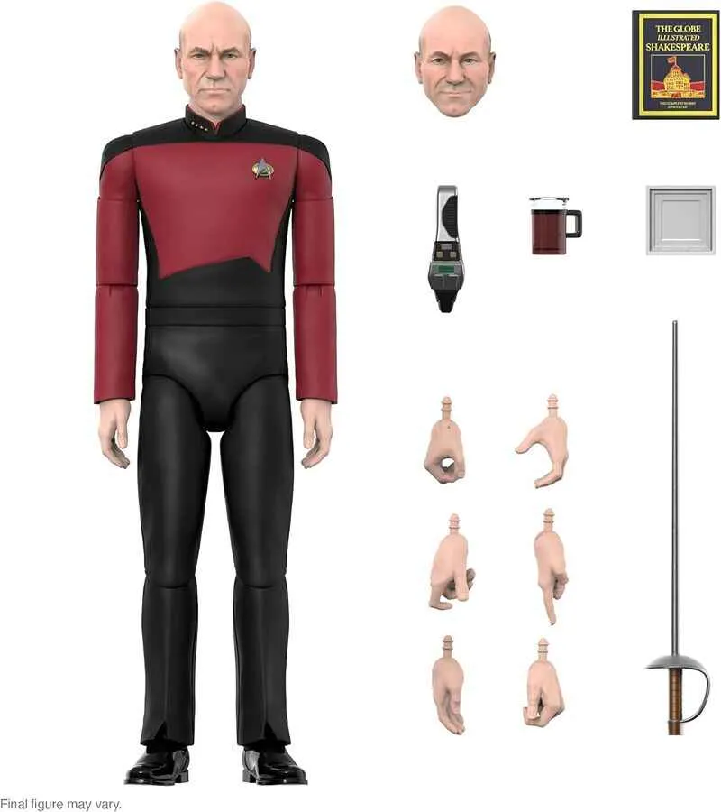 Star Trek The Next Generation Ultimates Picard 7 Inch Scale Action Figure