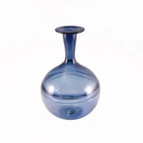 Steel Blue Sphere Bottle