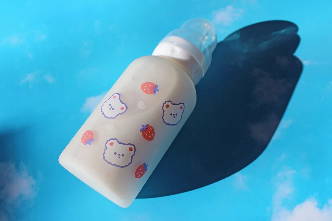 Strawberry Bear Adult Baby Bottle