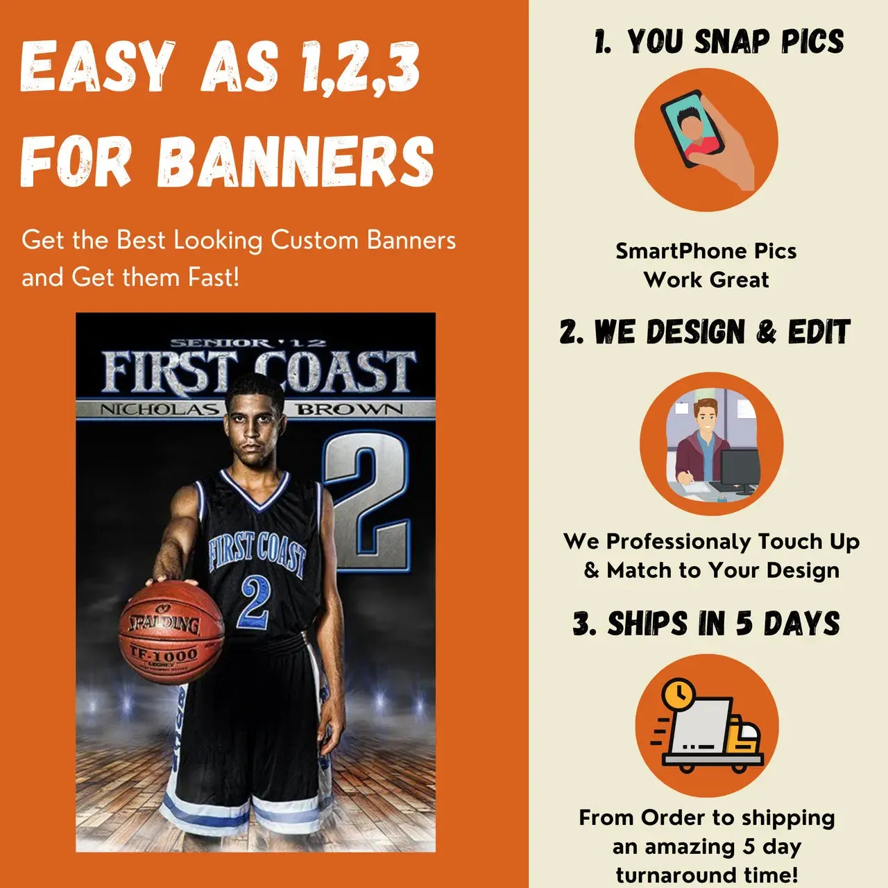 Super FX Custom Sports Player Banners