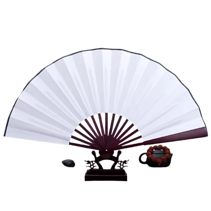 TEEK - 10.6 Inch Silk Cloth Folding Hand Fans