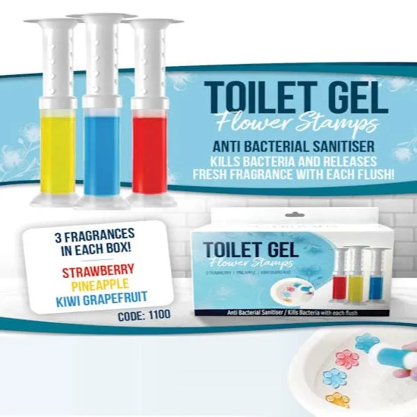 Toilet Get Flower 45 Stamps Antibacterial Sanitiser