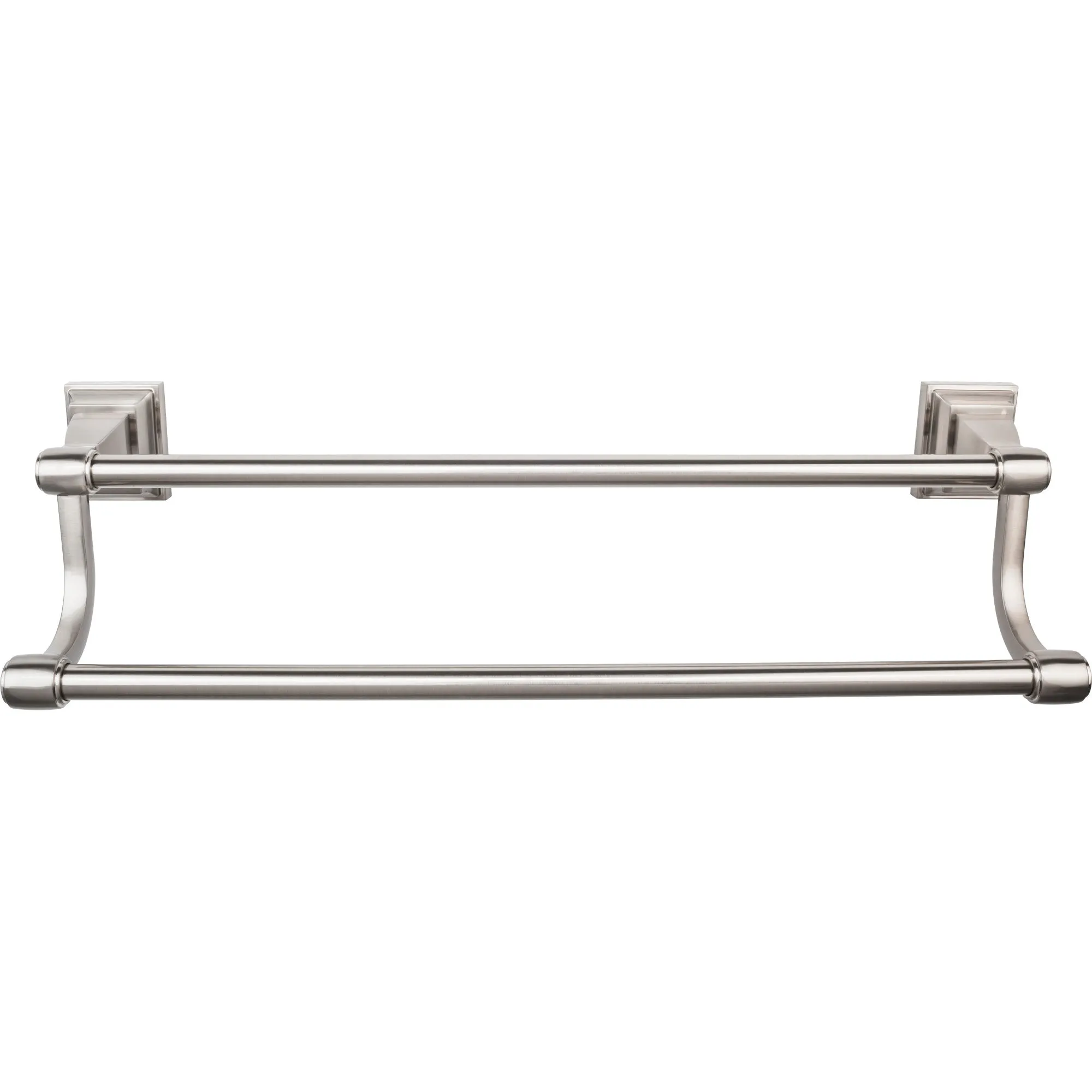 Top Knobs STK9 Stratton Bath Towel Bar 24 Inch Double