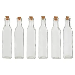 Tromso 6 Piece Glass Bottles- Large-250ml