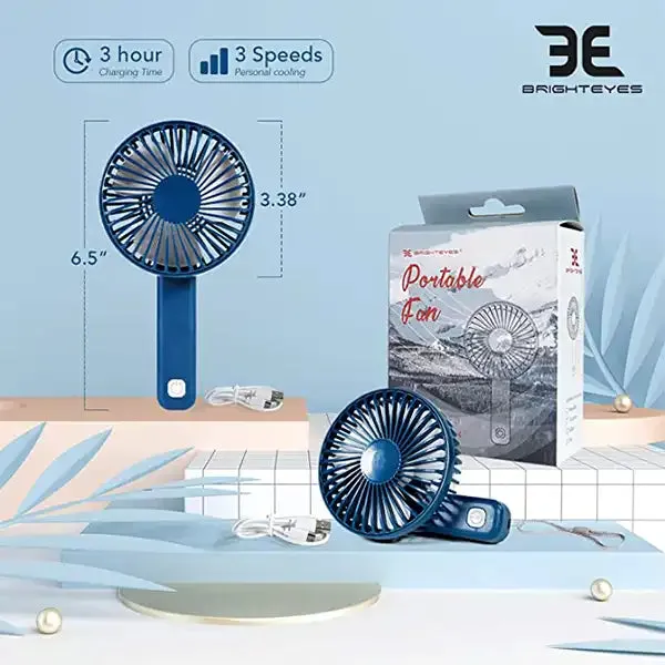 USB Rechargeable Fan 2-Pack