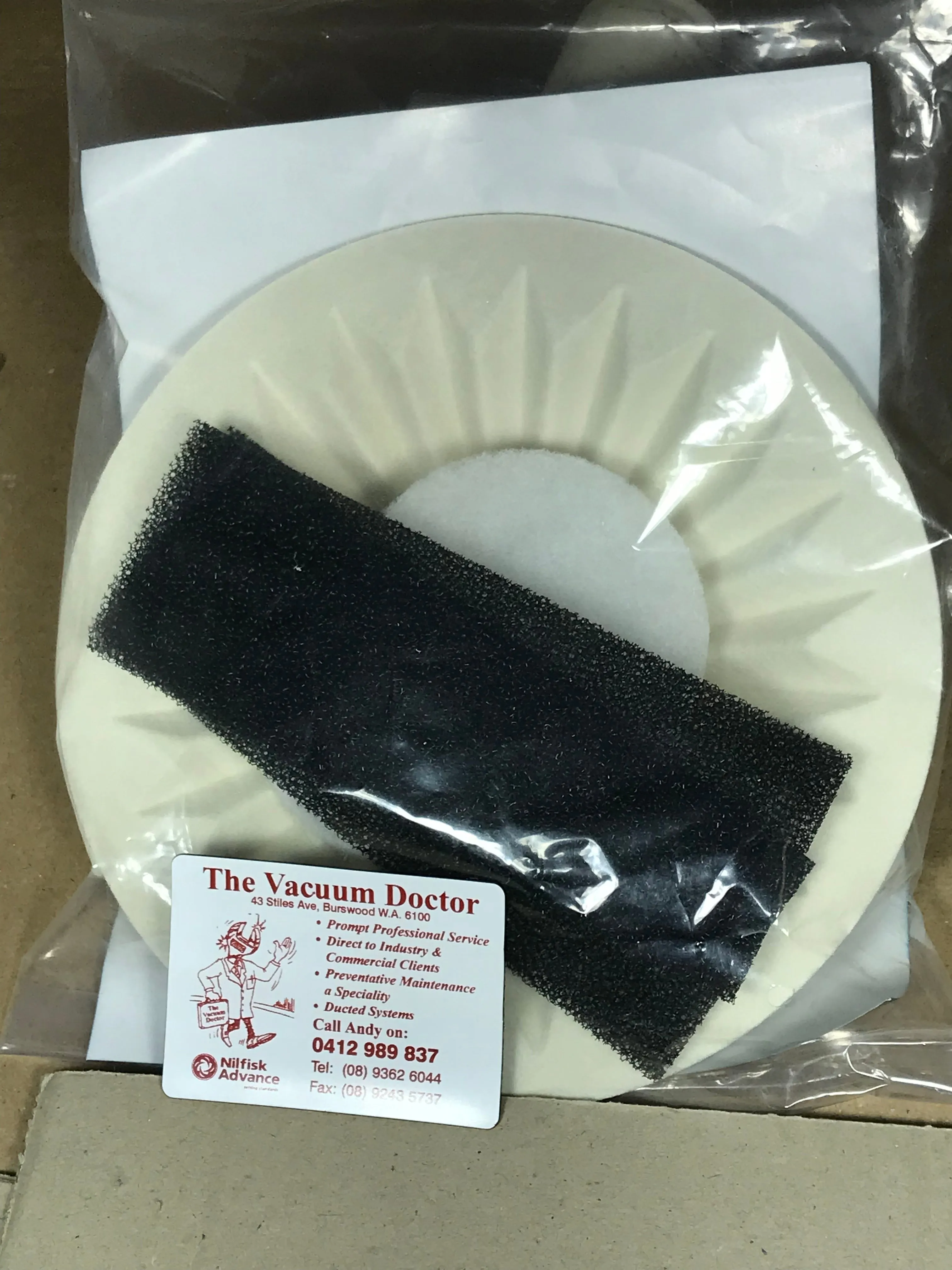 Vax 2000 Wet and Dry Vacuum Cleaner Filter Kit 2 Per Pack