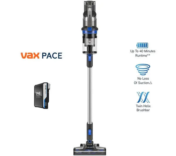 Vax Cordless Vacuum Cleaner Onepwr Pace - Blue & Graphite