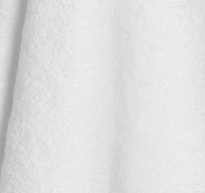 Vida Organic 630GSM Cotton Bath Towel Range White