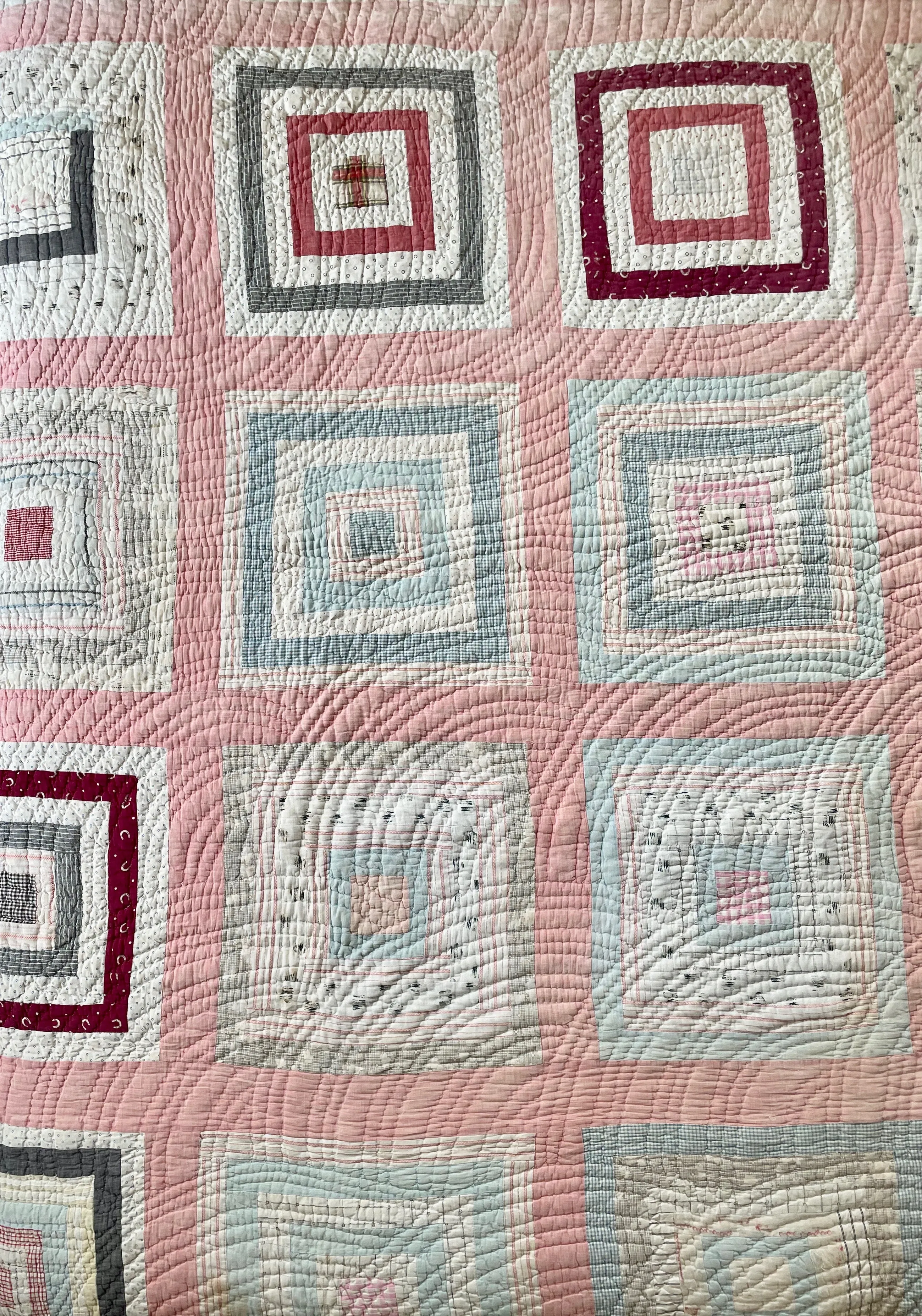 Vintage White House Steps Variation Quilt