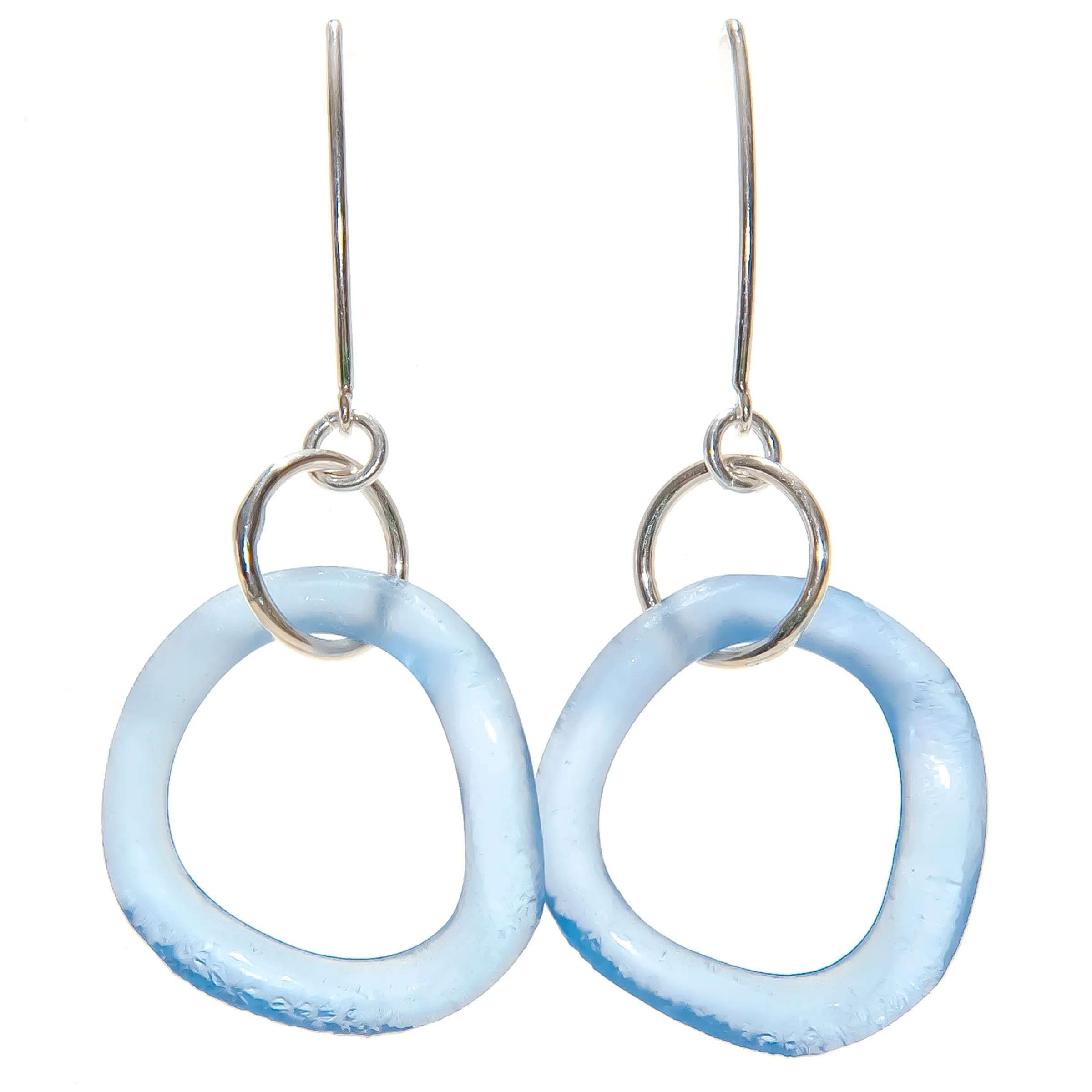 Wave Boomerang Earring Ocean Colors