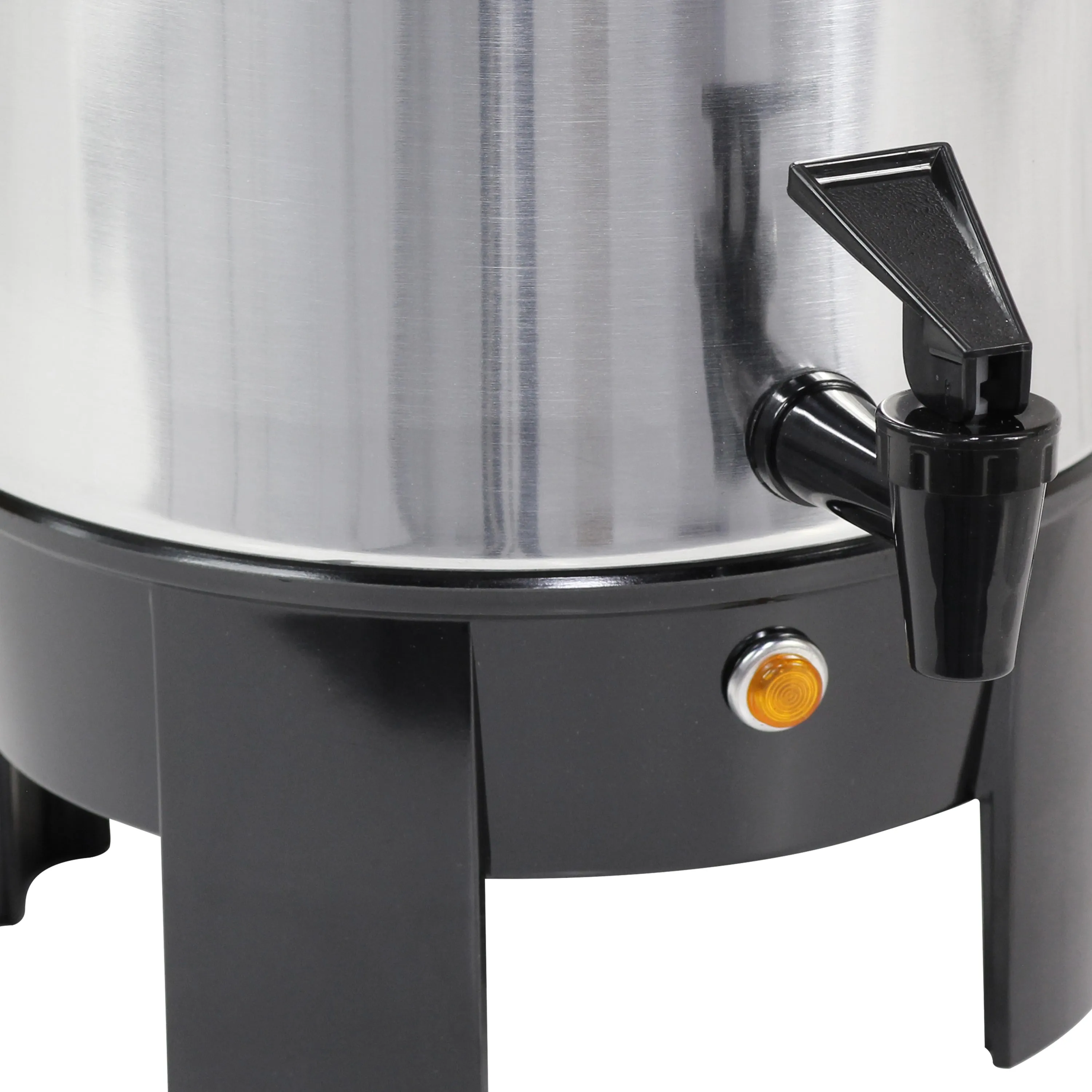 West Bend Polished Aluminum Coffee Urn, CU0042PA23, Silver, 42 Cup