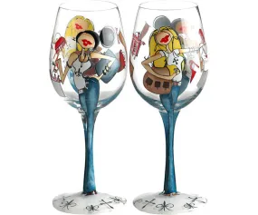 Wine Glass Fashionistas