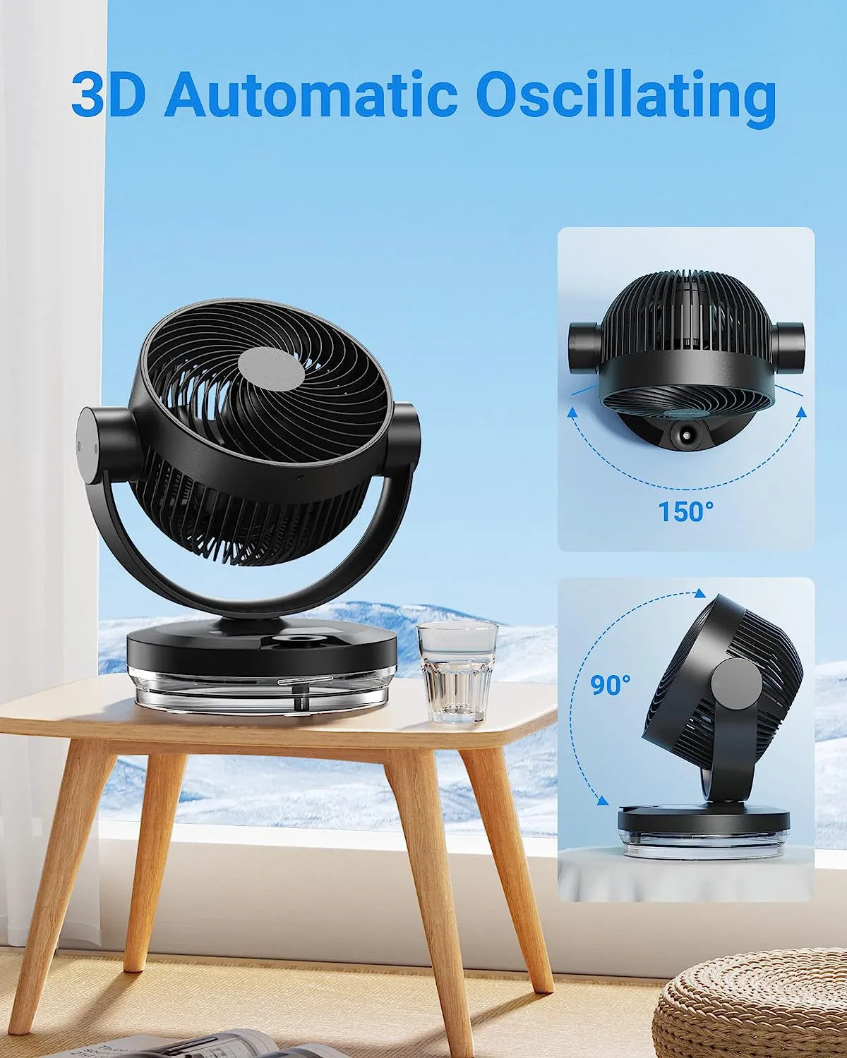 X-18 Air Circulator Fan for Whole Room