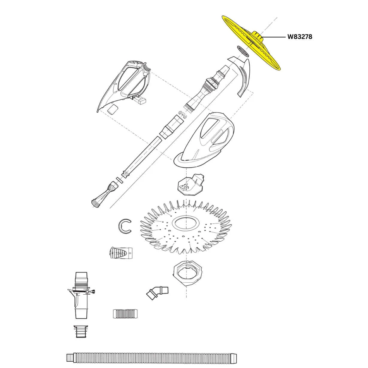 Zodiac Baracuda Wheel Deflector For G3 and G3 Pro Cleaners | W83278